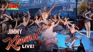 Misty Copeland Gives Jimmy Kimmel and Guillermo a Ballet Lesson