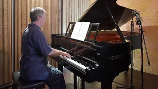 Debussy Prelude No.8 Take 2 (book 1) Paul Barton, FEURICH HP piano