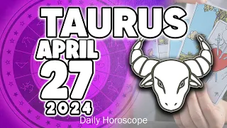 𝐓𝐚𝐮𝐫𝐮𝐬 ♉ 🎁👀𝐁𝐄 𝐂𝐀𝐑𝐄𝐅𝐔𝐋 𝐖𝐈𝐓𝐇 𝐓𝐇𝐈𝐒 𝐆𝐈𝐅𝐓... 💣💥 𝐇𝐨𝐫𝐨𝐬𝐜𝐨𝐩𝐞 𝐟𝐨𝐫 𝐭𝐨𝐝𝐚𝐲 APRIL 27 𝟐𝟎𝟐𝟒🔮 #horoscope #new #tarot