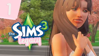 Starting Out with Nothing 🤍 | Part 1 | The Sims 3: Legacy Gen. 1