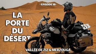 MOTORCYCLE IN SUMMER IN THE MOROCCAN DESERT: BAD IDEA! | MOTORCYCLE TRIP EP#18