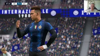 Inter - Sassuolo FIFA 22 My reactions and comments