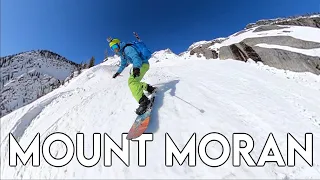 Splitboarding The Skillet on Mount Moran | 50 Classic Ski Descents of North America