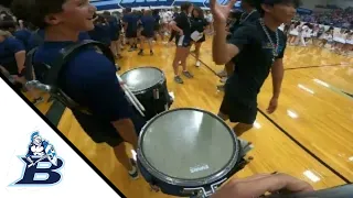 L. D. Bell Pep Rally - Center Snare Cam