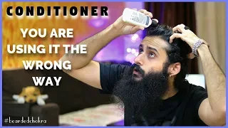 Conditioner Kaise Use Kare - Correct Way To Use A Conditioner | Bearded Chokra