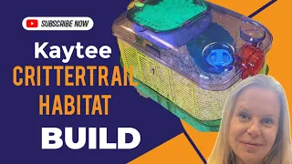 How to assemble and Setup CritterTrail Habitat Cage Assembly for your Hamster