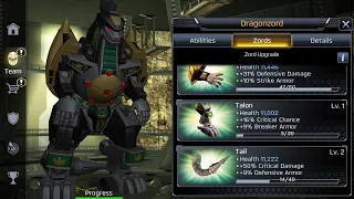 Unlocking Dragonzord in Power Ranger Legacy Wars.