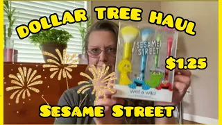 DOLLAR TREE || ALL SESAME STREET MAKEUP FINDS ! 😱$1.25 EACH PIECE 4.27.24 #dollartree #chitowngirl