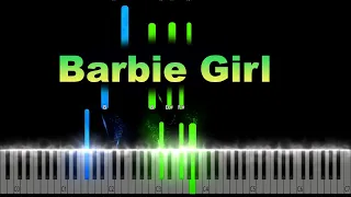 Aqua - Barbie Girl Piano Tutorial