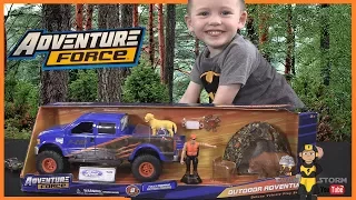 Pretend Play & Unboxing Adventure Force Imagination Outdoor Adventure Camping Series Toy