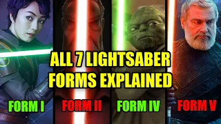 7 lightsaber forms explained