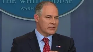 EPA chief defends Paris decision (entire event)