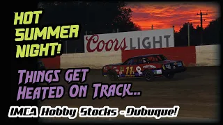 Hobby Stock Racing Dubuque Fairgrounds. Can we crack the top ten???