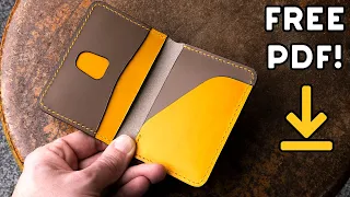 Making a Front Pocket Card Wallet (FREE PDF PATTERN!)