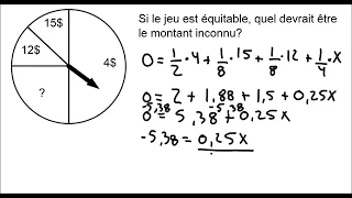 Sec. 4 (TS) - Les probabilités - L'espérance mathématique