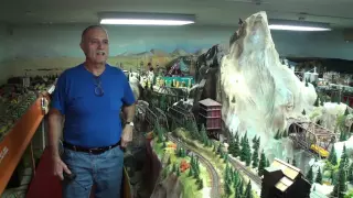 Greatest Private Model Railroad H.O. Train Layout Ever?  John Muccianti works 30+ years on HO layout