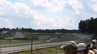 Honda Indy 200 at Mid-Ohio Qualifying - View From Grandstand 1