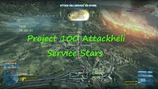 Battlefield 3 TV Montage | Project 100 Attackheli Service Stars | by InSAn3-Cock31-