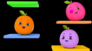 Funky Fruits - Baby Sensory | Jack & Jill Kids Song | Uplifting Dancing and Funny Beats!