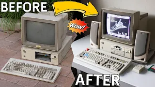 Abandoned IBM Computer Restoration! (1992 IBM 35SX)
