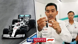 Behind the scenes of the Petronas fuel lab at an F1 race! ⛽