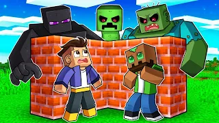 Construye Para SOBREVIVIR a los MOBS MUTANTES en Minecraft!