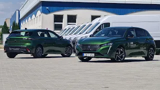 Peugeot 308 Active Pack  vs. Peugeot 308 Allure Pack - 1.2 PureTech 130 Olivine Green