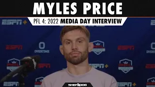 PFL 4: Myles Price - Media Day Interview