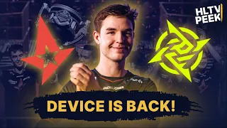 device returns to Astralis! | HLTV Peek CS:GO News