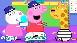 Peppa and Friends Play Cops and Robbers 🚨 | Peppa Pig Tales