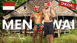 LIVING 6 DAYS with MENTAWAI TRIBE in Siberut Island, Indonesia