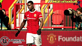 eFootball 2022 new update v 1.1.0  Manchester United vs Arsenal