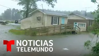 Tormenta tropical Bertha toca tierra en Carolina del Sur | Noticias Telemundo