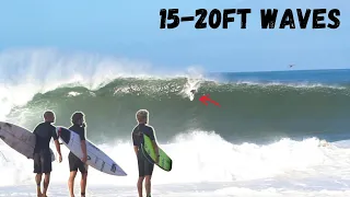 FLORENCE BROTHERS CHARGE HUGE WAVES BACK TO BACK AT PIPELINE! *RAW FOOTAGE*