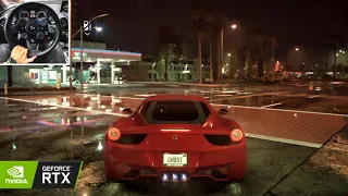 Ferrari 458 Italia Night Gameplay - Immersive Realistic ULTRA Graphics | Need For Speed 2015