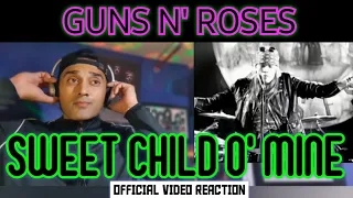 Guns N' Roses - Sweet Child O' Mine (Official Music Video) - First Time Reaction !!
