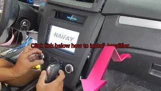 Ford Fusion 2010 - 2012 Radio Installation