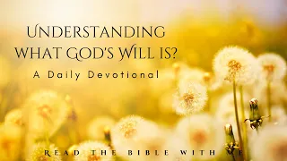 Morning Devotion | Understanding what God's Will is?
