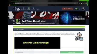 TRYHACKME Red Team Threat Intel