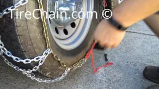 TireChain.com Diamond Tire Chains Installation Video