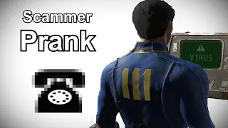 The Sole Survivor Calls Tech Support Scammers - Fallout 4 Prank