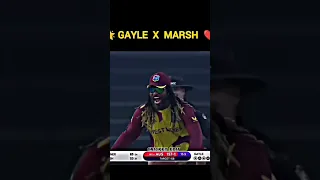 Gayle Wicket a Marsh || Criss Gayle hugged Mitchell Marsh