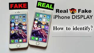 iPhone Fake vs Original Display (2022) | Tips To Identify Fake/Duplicate iPhone Display (HINDI)