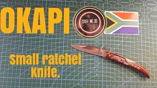 OKAPI SMALL RATCHET KNIFE review video.