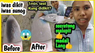 Dh life- Secreto sa malinis na plantsa/ iron / Paano mapanatiling malinis ang plantsa | Tata vlog