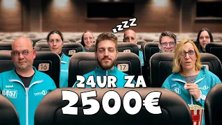 UTRINKI IZ ZAKULISJA: Tako se je 8 tekmovalcev borilo za 2.500 evrov - gledali so isti filmi 24 ur