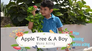 Mono acting for kids || Apple tree and a boy