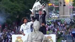 Real Madrid Celebración en Cibeles -  La Duodecima 12ª Champions League 2017 HD