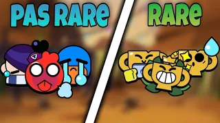 Quels sont les pins les plus rares de brawl stars ?