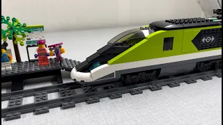 LEGO City #60337 Passenger Express Train Speed Build: Watch It Come to Life!